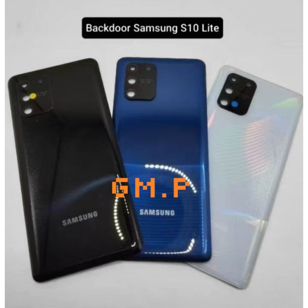 BACKDOOR/BACKCOVER SAMSUNG GALAXY S10 LITE Penutup Belakang Baterai SAMSUNG GALAXY S10 LITE