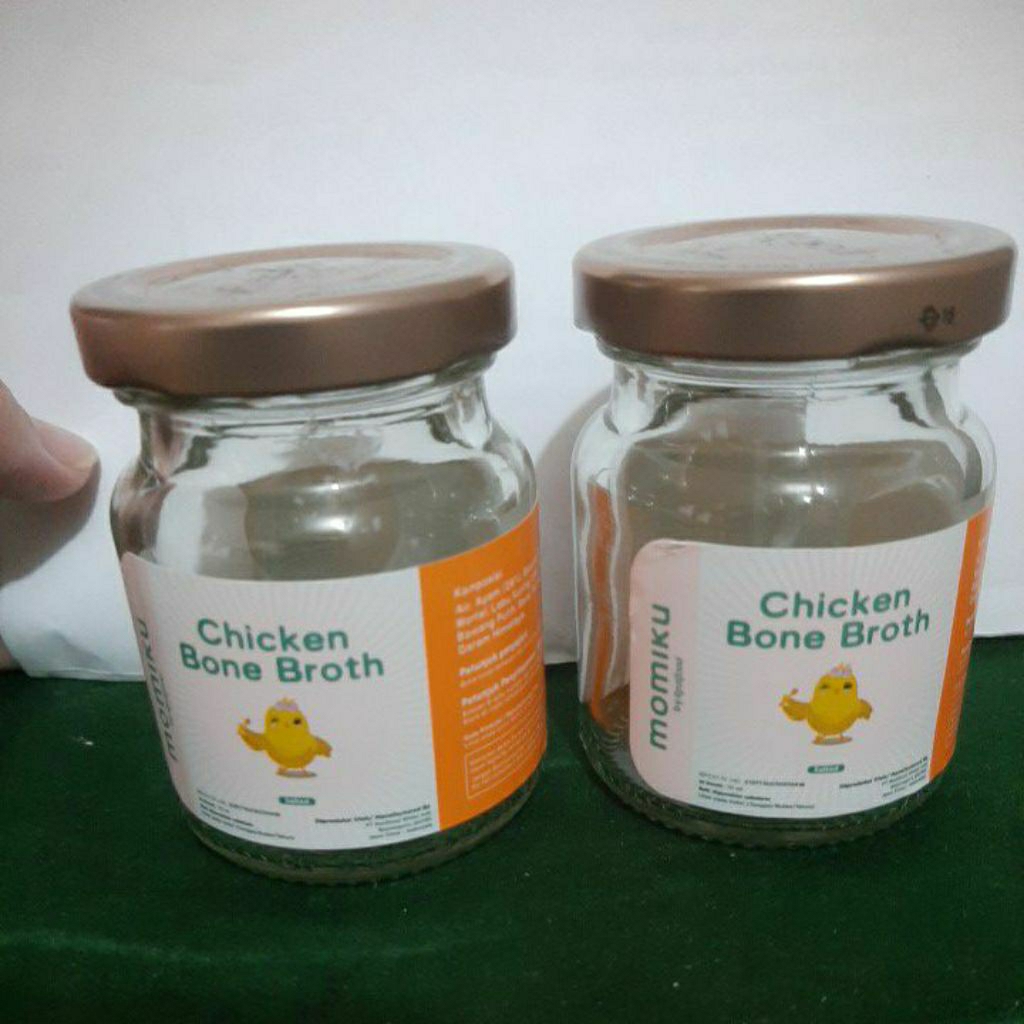 

BOTOL KOSONG Chiken Bone Broth 70ML 2 jar Harga untuk semua 2pcs