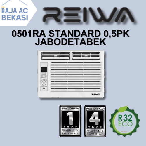 AC Reiwa 0,5 PK STANDARD 0501RA Raja AC Bekasi