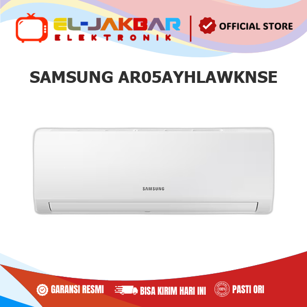 SAMSUNG AR05AYHLAWKNSE AC SPLIT ALPHA INVERTER 0.5 PK SMART AIR FLOW RAPID COOLING AR05AYHLAWKNSE AR