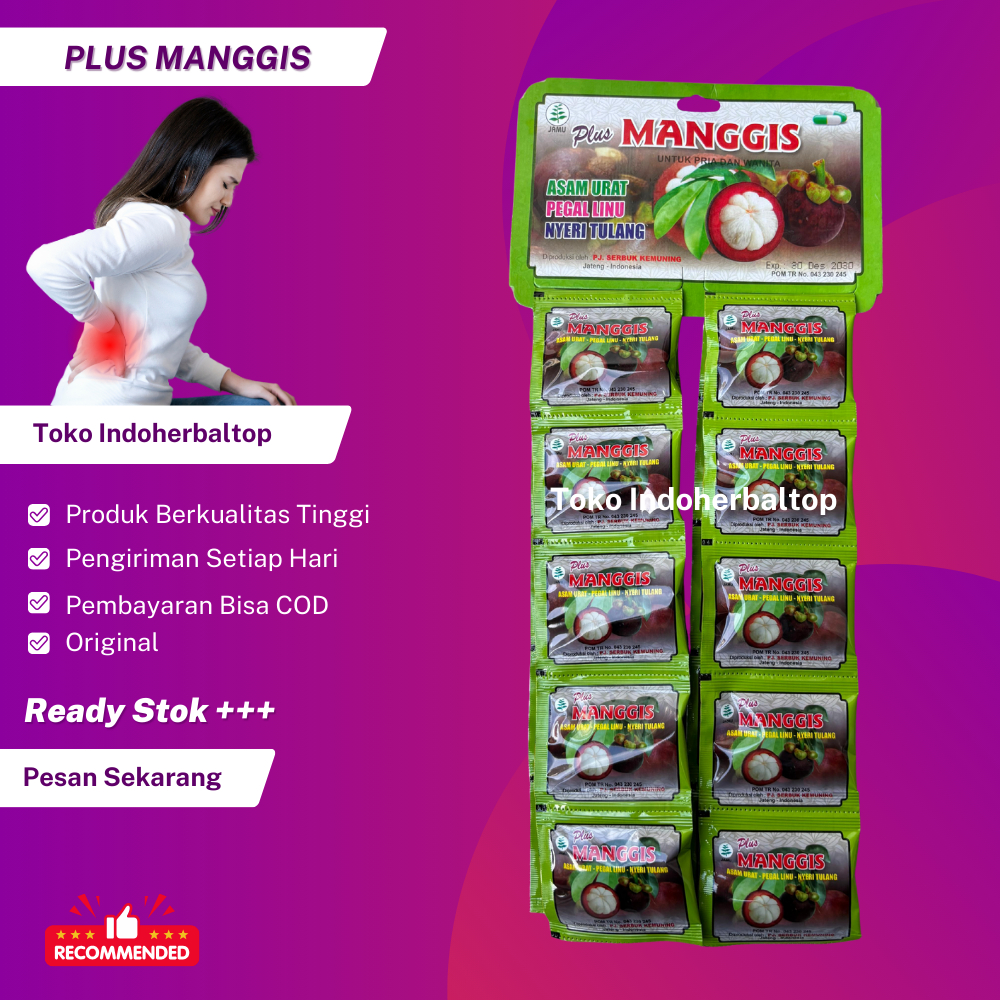 

Plus Manggis Original Kapsul Asam Urat