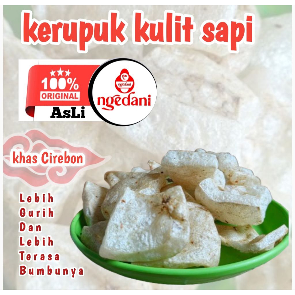 

kerupuk kulit sapi ngedani