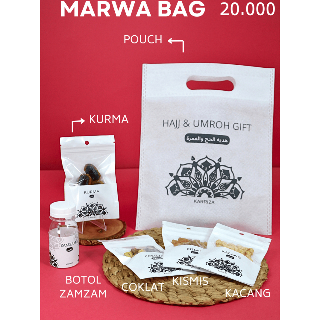 

Oleh-Oleh Umroh & Haji MARWA BAG / Hadiah Umroh / Oleh-Oleh Umroh / Oleh-Oleh Haji