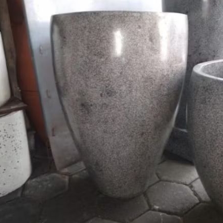 Pot teraso model vas tinggi 70CM/Pot granit