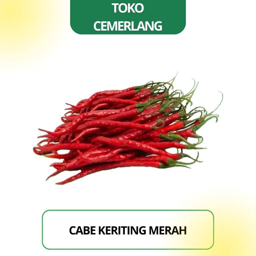 

Cabe Merah Keriting 100 gr / 250 gr / 500 gr / 1 kg