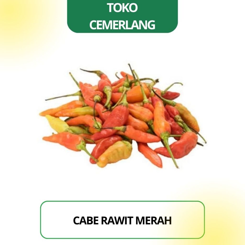 

Cabe Rawit Merah 100 gr / 250 gr / 500 gr / 1 kg