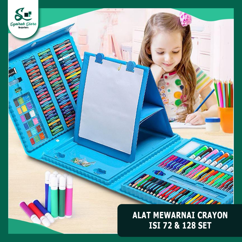 

Crayon Set Lengkap 150 & 208 Warna – Alat Mewarnai Profesional untuk Anak & Dewasa