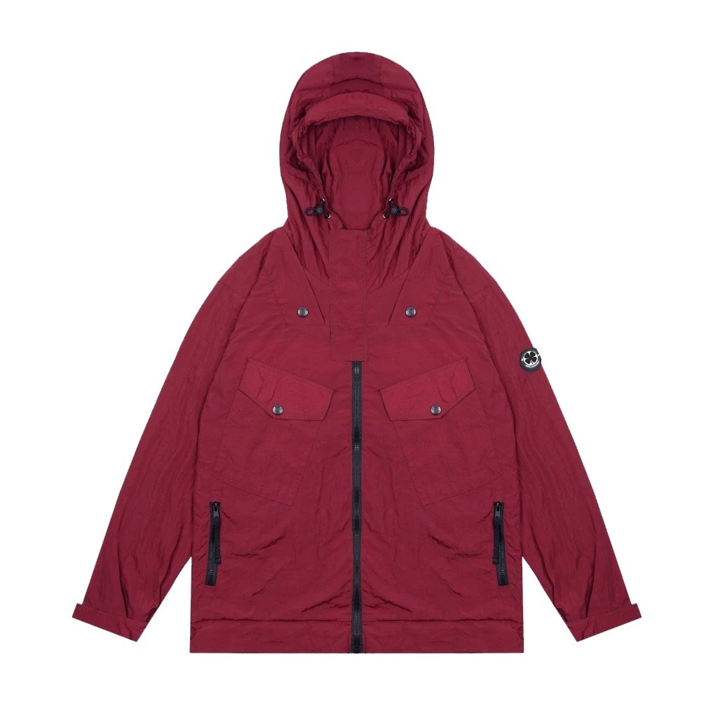Elang.id JACKET - GORPCORE CRINKLE COVENT JAKET CASUAL BLACK