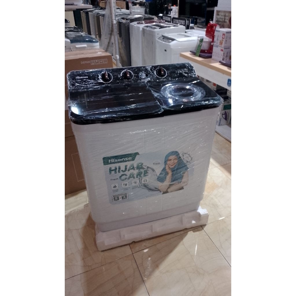 Mesin Cuci 9 Kg 2 Tabung Hisense WS 90K