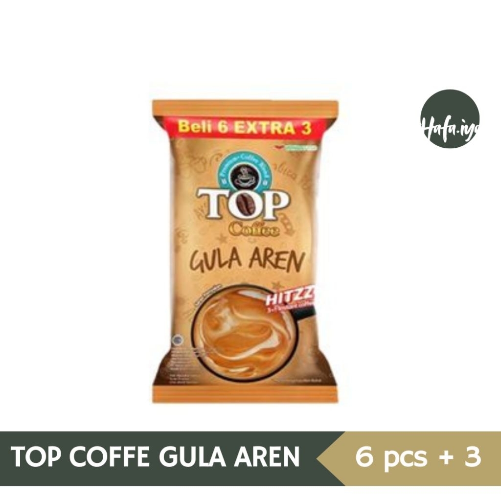 

Top Coffee Gula Aren 6pcs + Bonus 3 – Kopi Nikmat, Lebih Hemat!