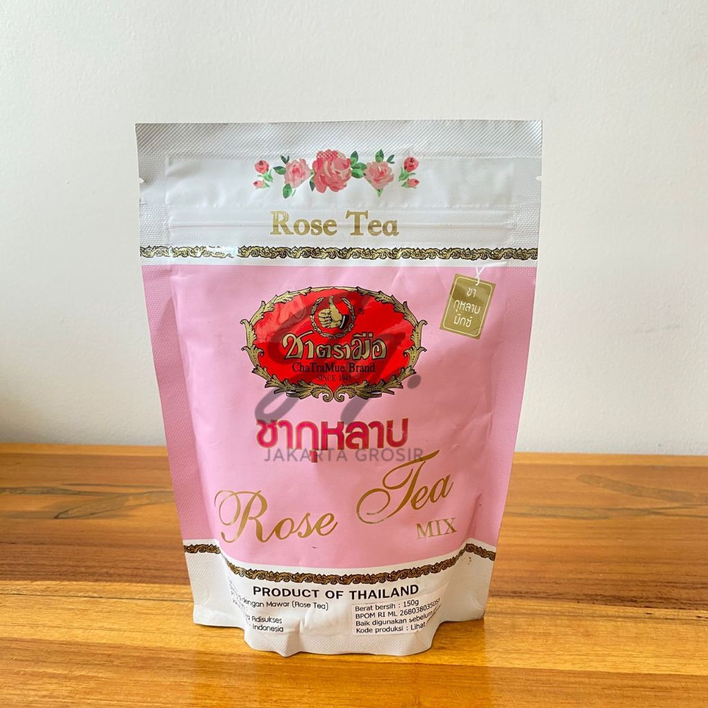 

Thai Rose Tea Chatramue 150 gr / Rose Tea / Teh Mawar