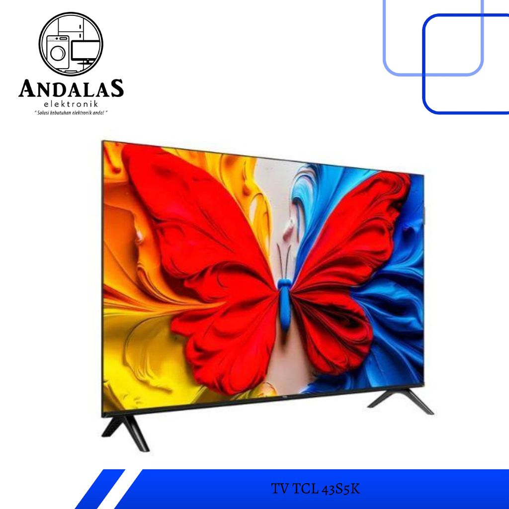 TCL AI 4K Google TV 43 inch V6C - MEMC - HDR 10 - HVA Panel - Dolby Audio - Google Play/Netflix/Yout