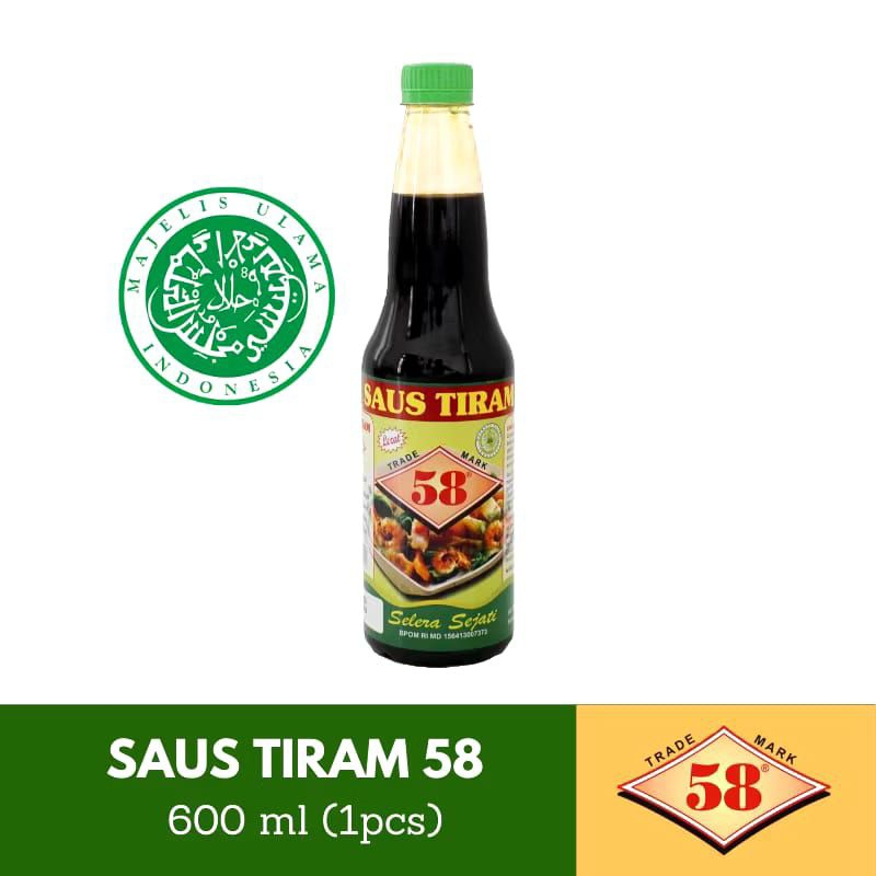

Saos 58 - Saus Tiram Halal (600 ml)