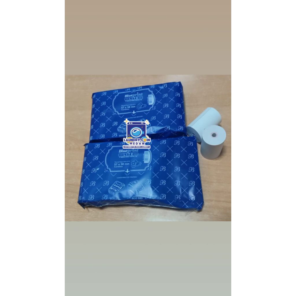 

Kertas struck thermal merek blueprint 57x38 isi 1Roll