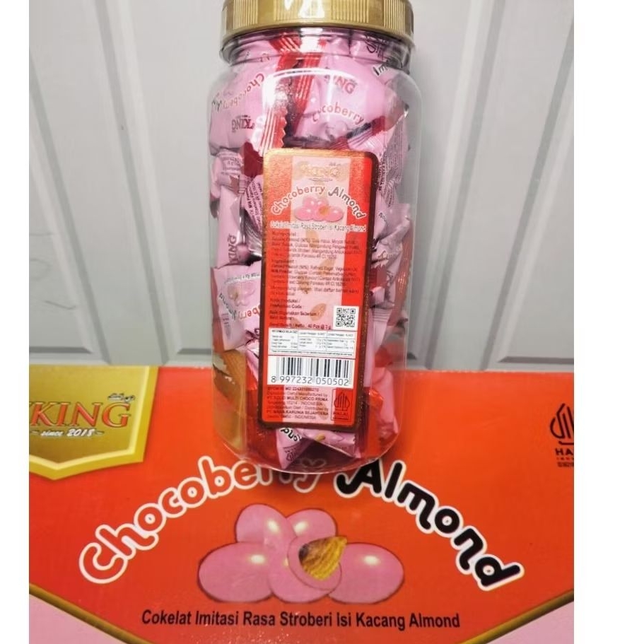 

Cokelat D'king Chocoberry Almond