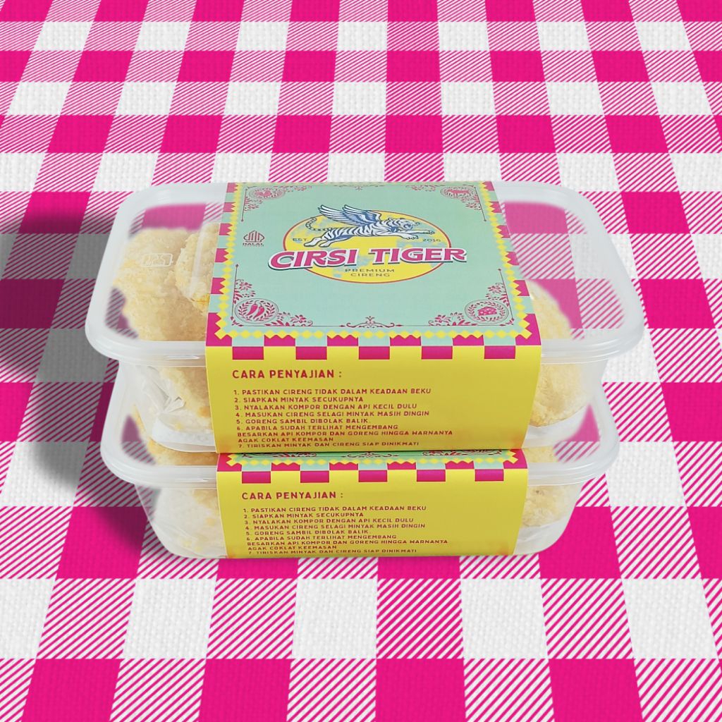 

Cireng isi Sapi x Ayam By Cirsi Tiger - Double Mix - MENTAH