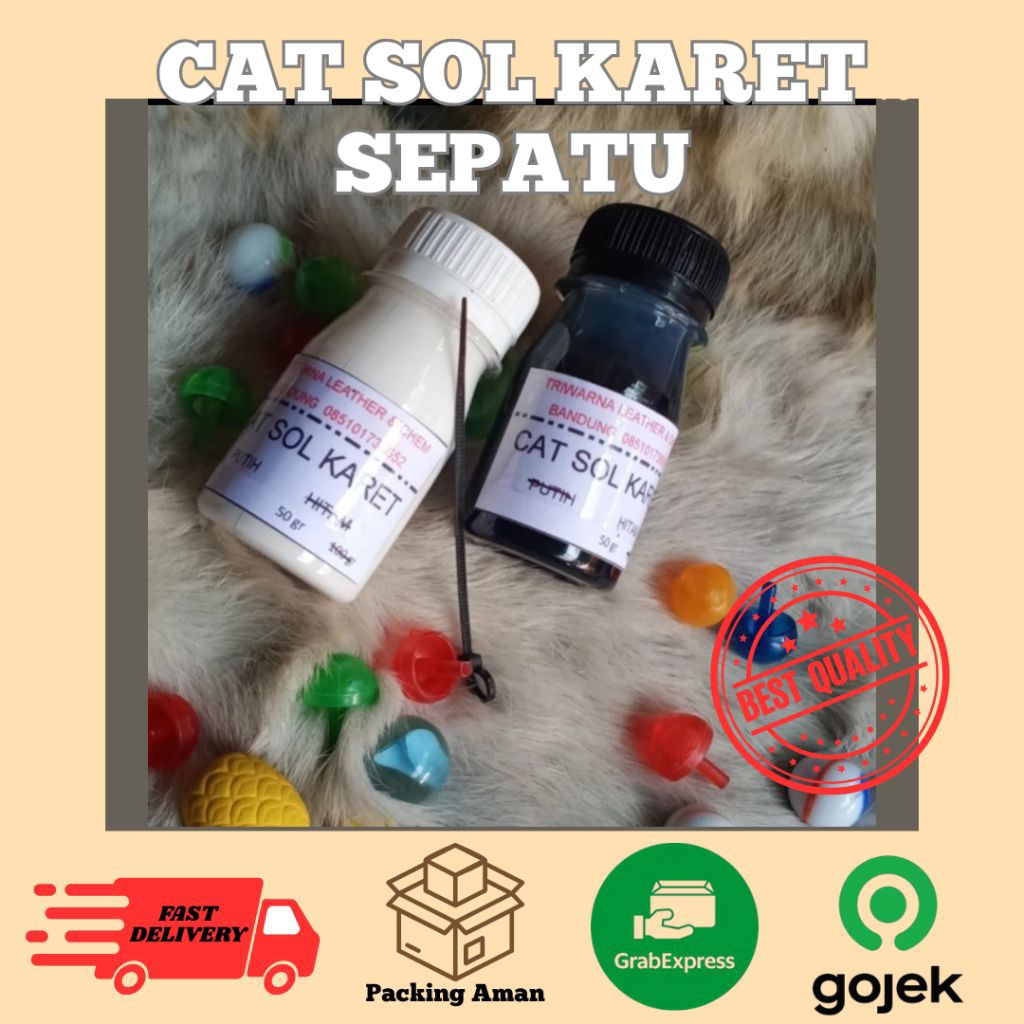 Cat Karet Khusus Sol Sepatu