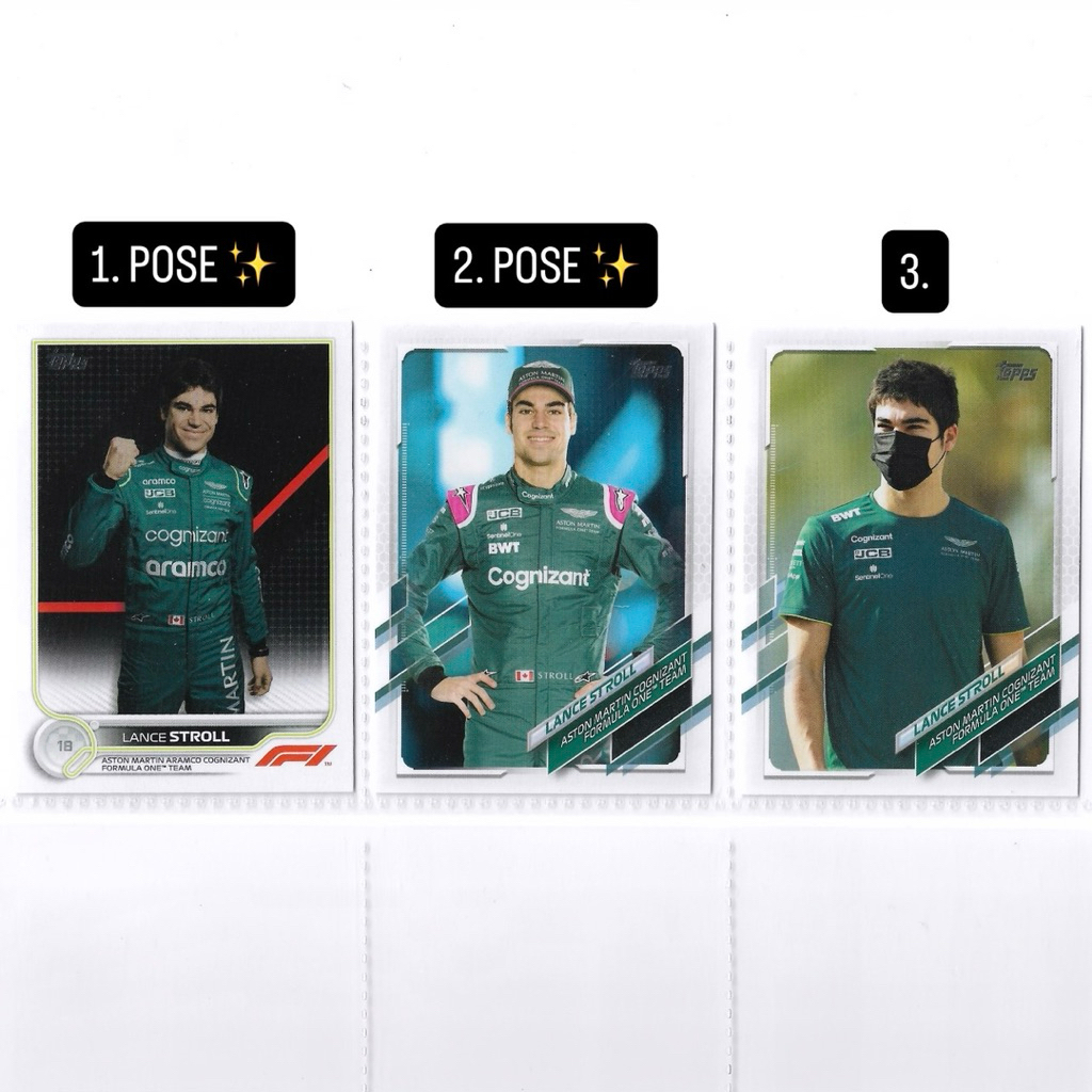 Kartu f1 Topps - Lance Stroll (Aston Martin F1)