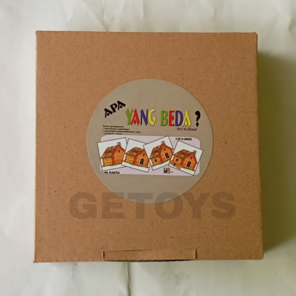 (GETOYS) KARTU APA YANG HILANG/MAINAN EDUKATIF TERAPI WICARA