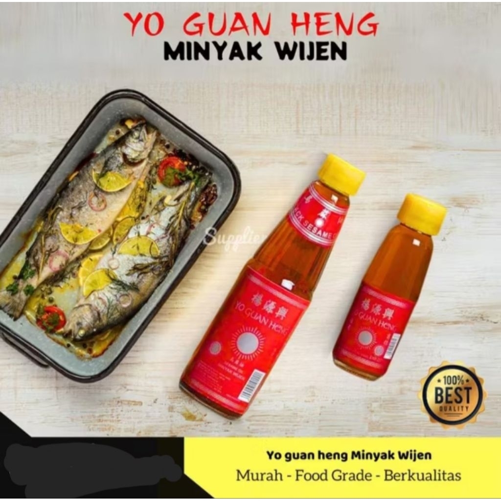 

Yo guan heng sesame oil / Minyak wijen 330ml / Minyak wijen matahari