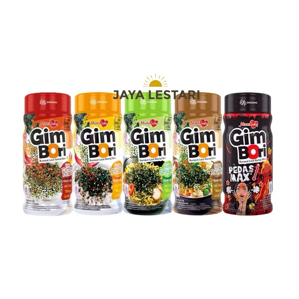 

Mama Suka Gim Bori Bumbu Tabur Botol (25g) (5 Varian Rasa)