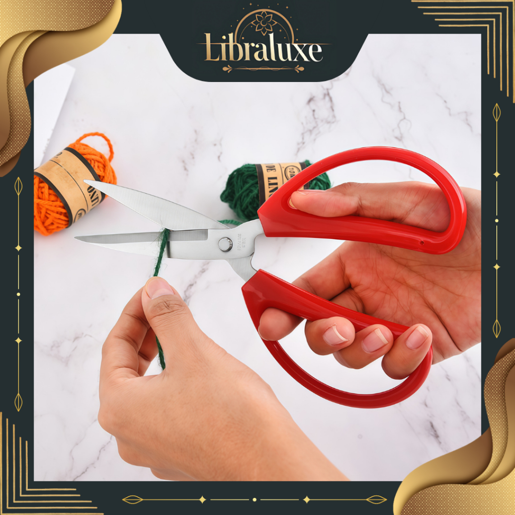 

Gunting Kodok Multifungsi / Gunting Stainless Murah / 2 Ukuran Gunting Kain Praktis