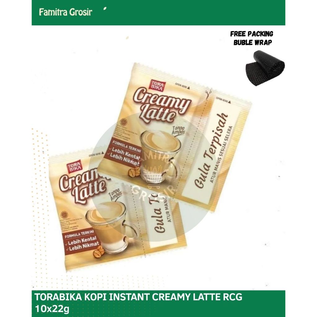 

TORABIKA KOPI INSTANT CREAMY LATTE RCG