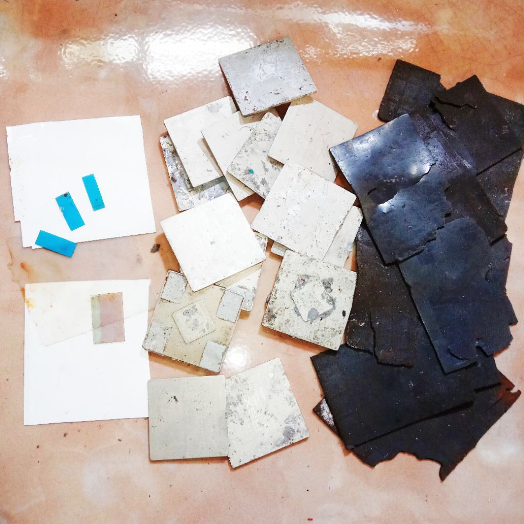 pendingin ic chipset PS2 ps3 / slot tipis fleksibel ganjal fleksibel / spon pendingin ic chip proses