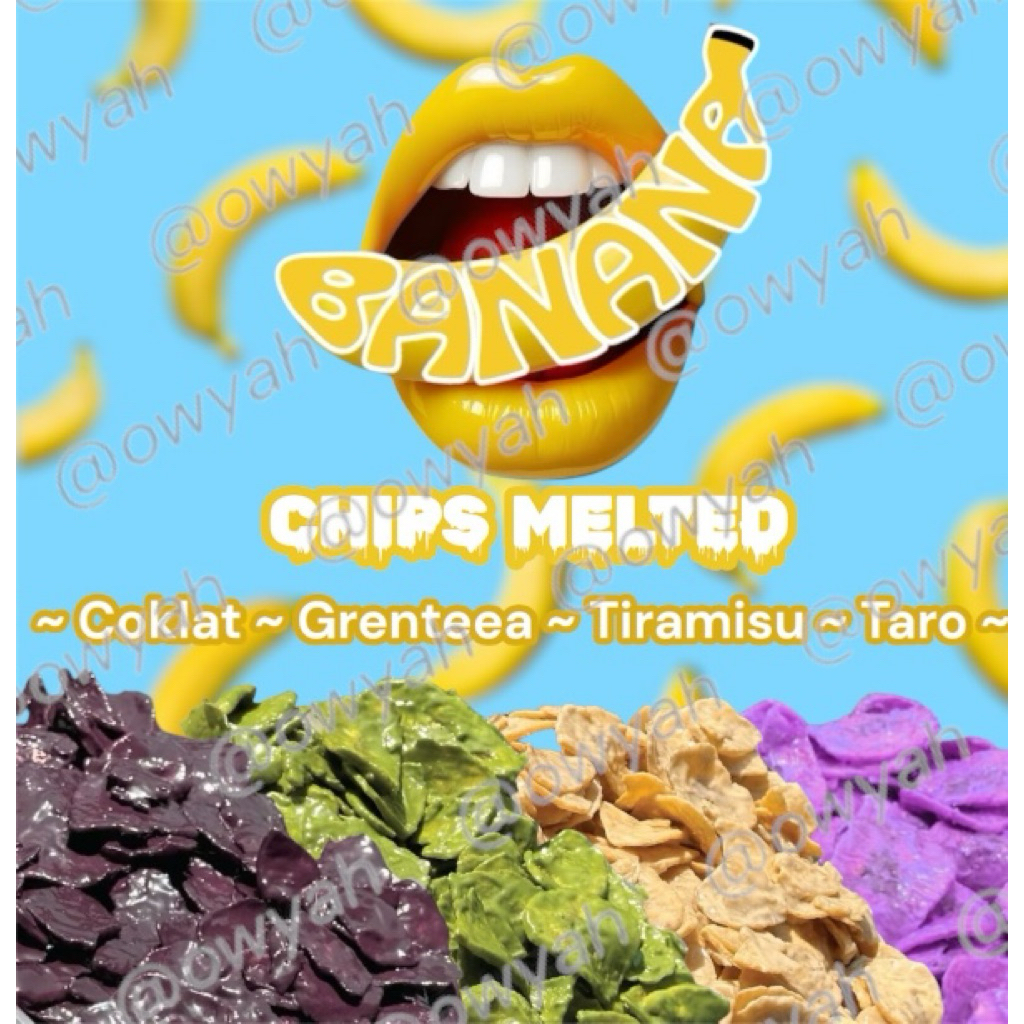 

Keripik Pisang Lumer / Banana Chips Melted / Coklat Leleh