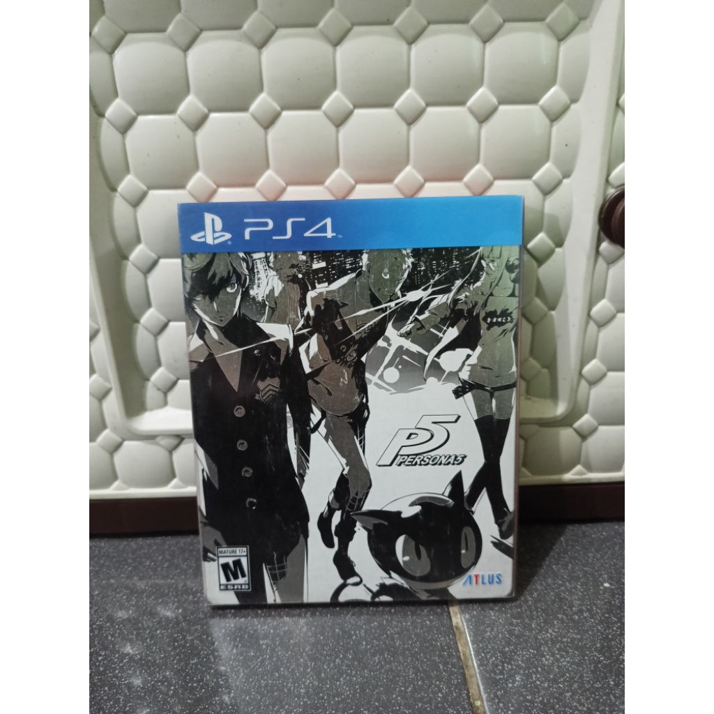 BD PS4 PERSONA 5 STEELCASE SECOND
