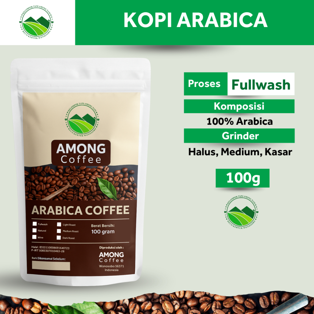 

Kopi Arabica Fullwash Dataran Tinggi Gunung Sumbing Sindoro Coffee Roasting