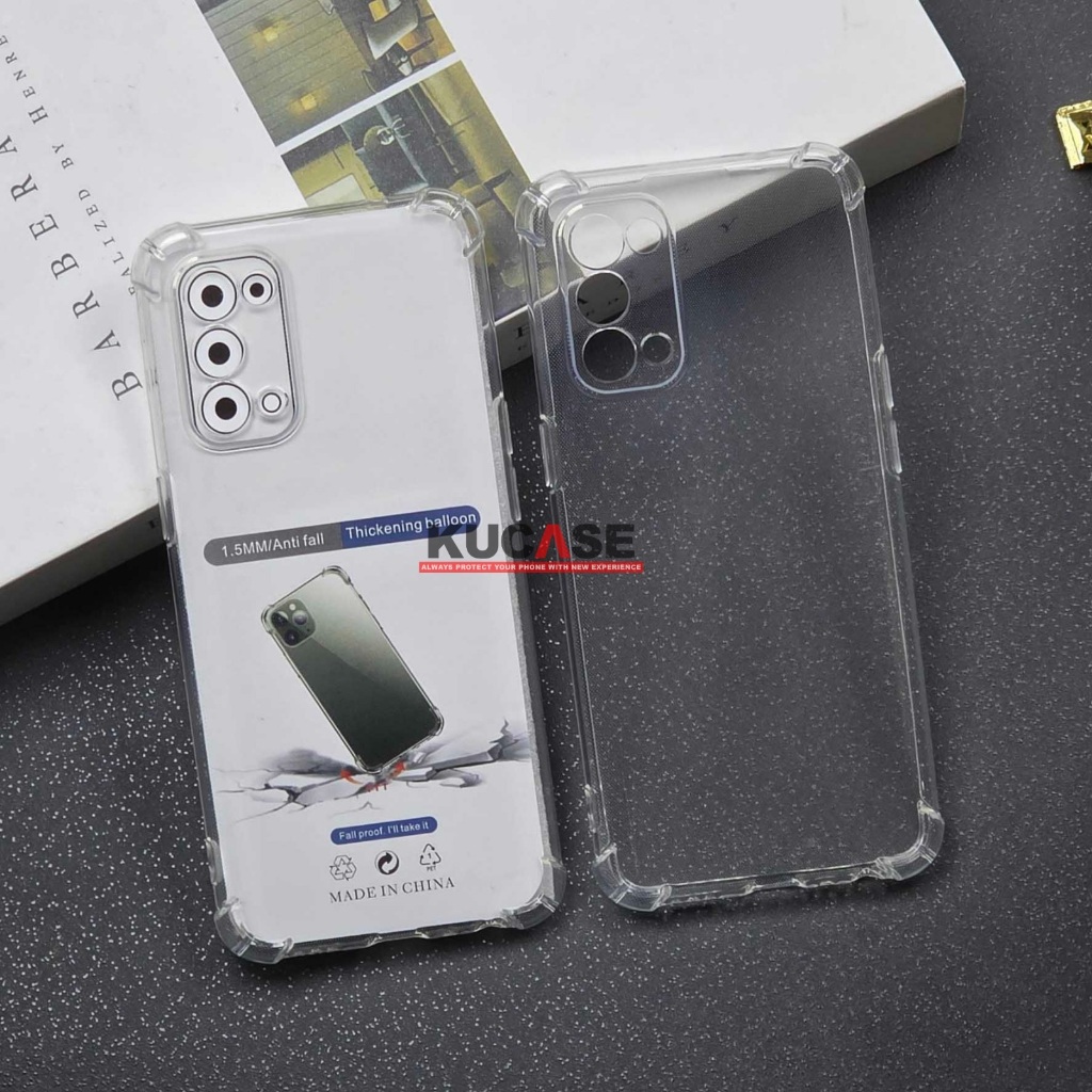 Case Oppo Reno 4F Oppo Reno 5 4G Oppo Reno 5F Oppo Reno 6 4G Oppo Reno 6 5G Anticrack Airbag Clear P