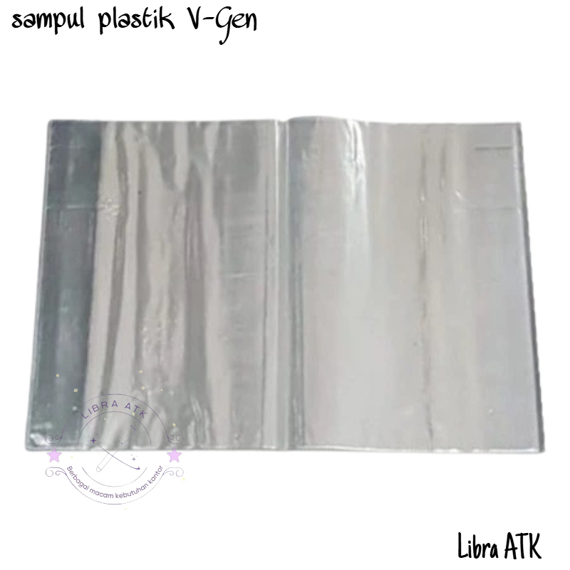 

Sampul Buku Plastik Mika Kwarto 60Pcs