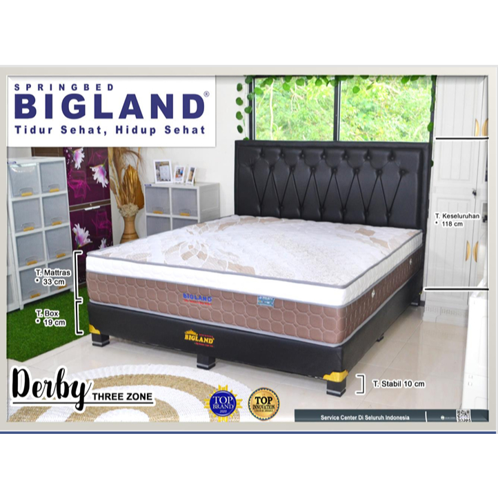 Bigland Kasur Springbed ORI tipe DERBY