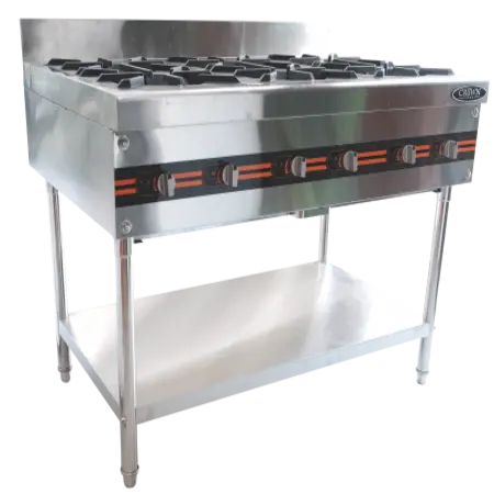 CROWN Cooking Stove 6 Burners YSN-ST6 / Kompor Gas 6 Tungku