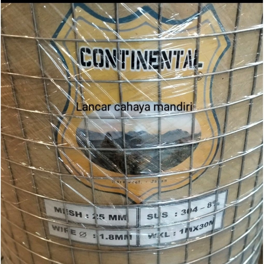 Wiremesh Stainless 25mm x 25mm - kawat loket 1,8mm Las SS304 Permeter
