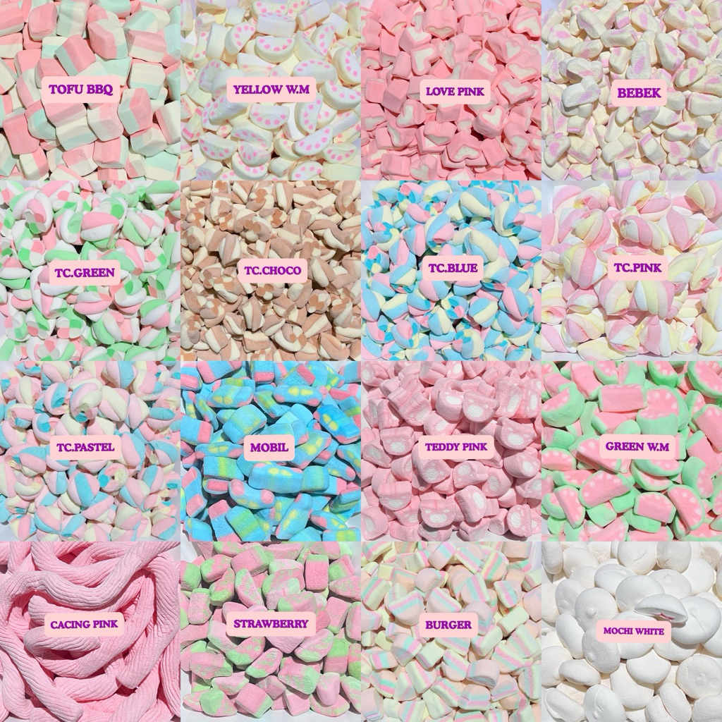 

250GR MARSHMALLOW KILOAN MURAH CHOMPCHOMP MIX MOTIF KARAKTER | MIX 4 KARAKTER | LOVE | HATI | HEART | BUNGA | FLOWER | MOBIL | PISANG | BURGER | SEMANGKA | STRAWBERRY | GIGA PLAIN | 1000ML