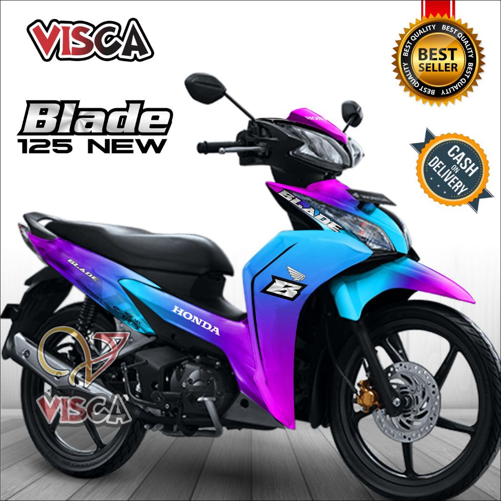 Decal Blade 125 New Decal Blade New 125 Stiker Blade 125 New Full Body Striping Blade 125 New BUNGLO