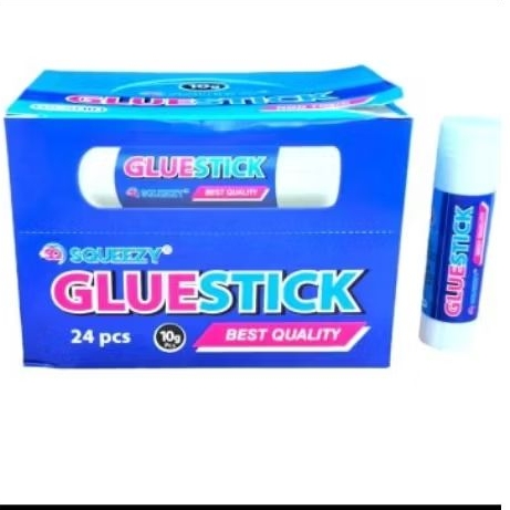 

LEM GLUE STICK SQUEEZY 25 g | LEM KERTAS SUPER LENGKET | LEM STICK SERBAGUNA