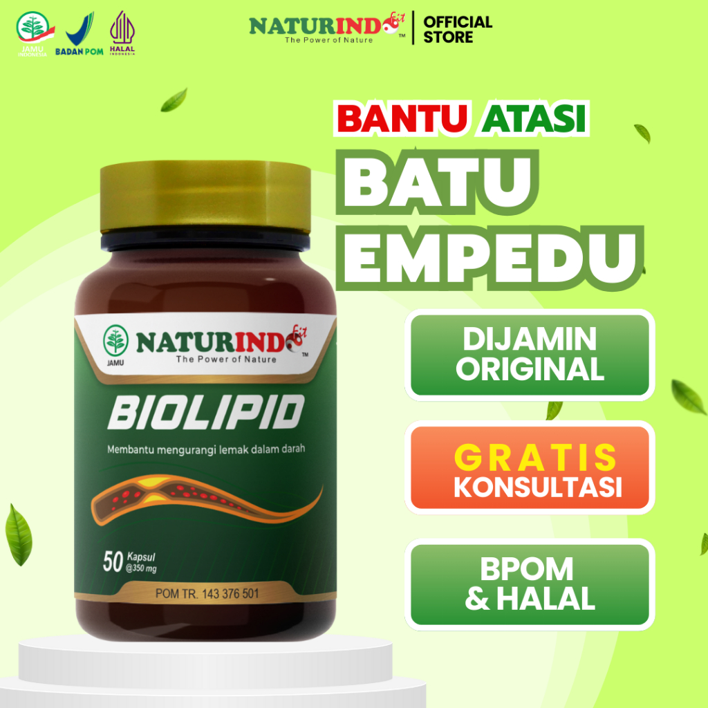 Obat Batu Empedu Tanpa Operasi Penghancur Batu Empedu Ampuh Biolipid Naturindo
