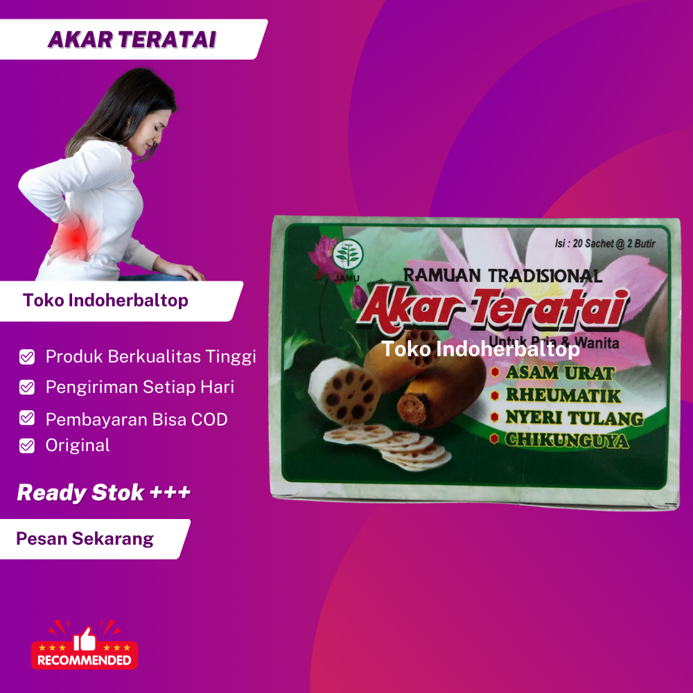 

Akar Teratai Original Kapsul Asam Urat