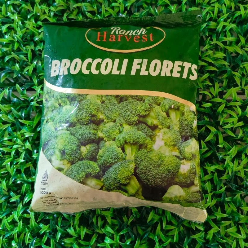 

RANCH HARVEST BROCCOLI KEMASAN 1KG, SAYURAN FROZEN/INSTAN ONLY