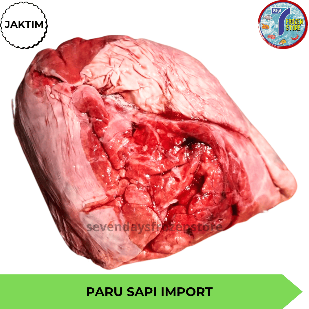 

Paru Sapi Beef Lungs Beku Frozen Import 500 Gr
