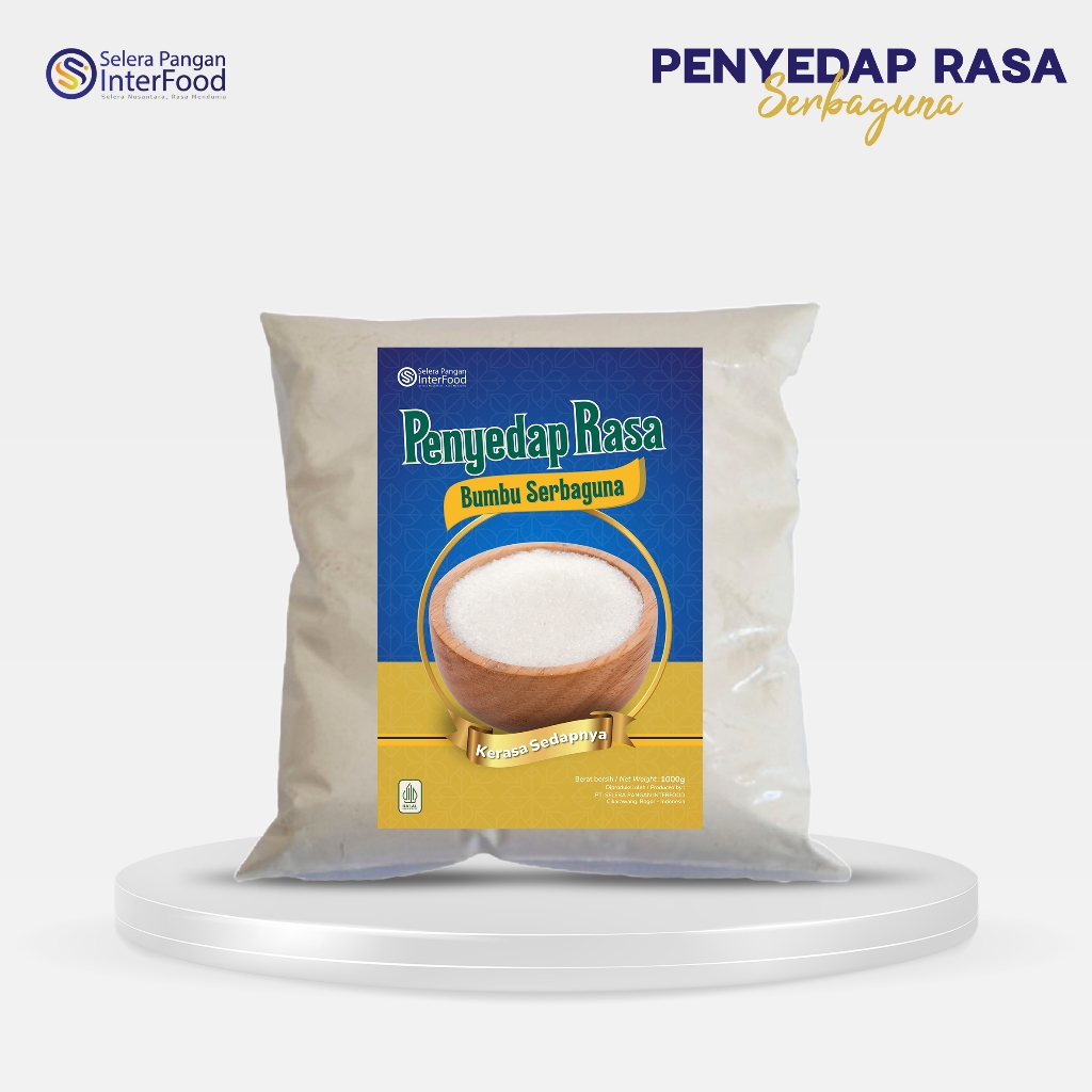 

Selera Pangan Interfood MSG/Penyedap rasa Halus kemasan 1kg NEW!