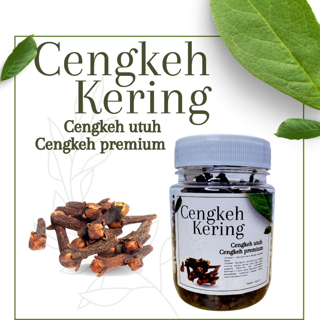 

Cengkeh Kering 60 Gram
