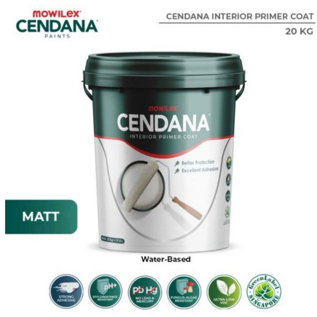 Cat Dasar Tembok Interior Mowilex Cendana Primer Coat 20kg