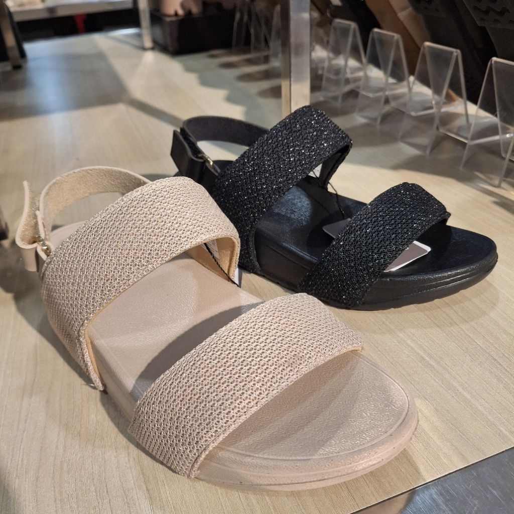 St yves sepatu sandal wedges 4cm wanita ringan & empuk bangets ori size 36-40