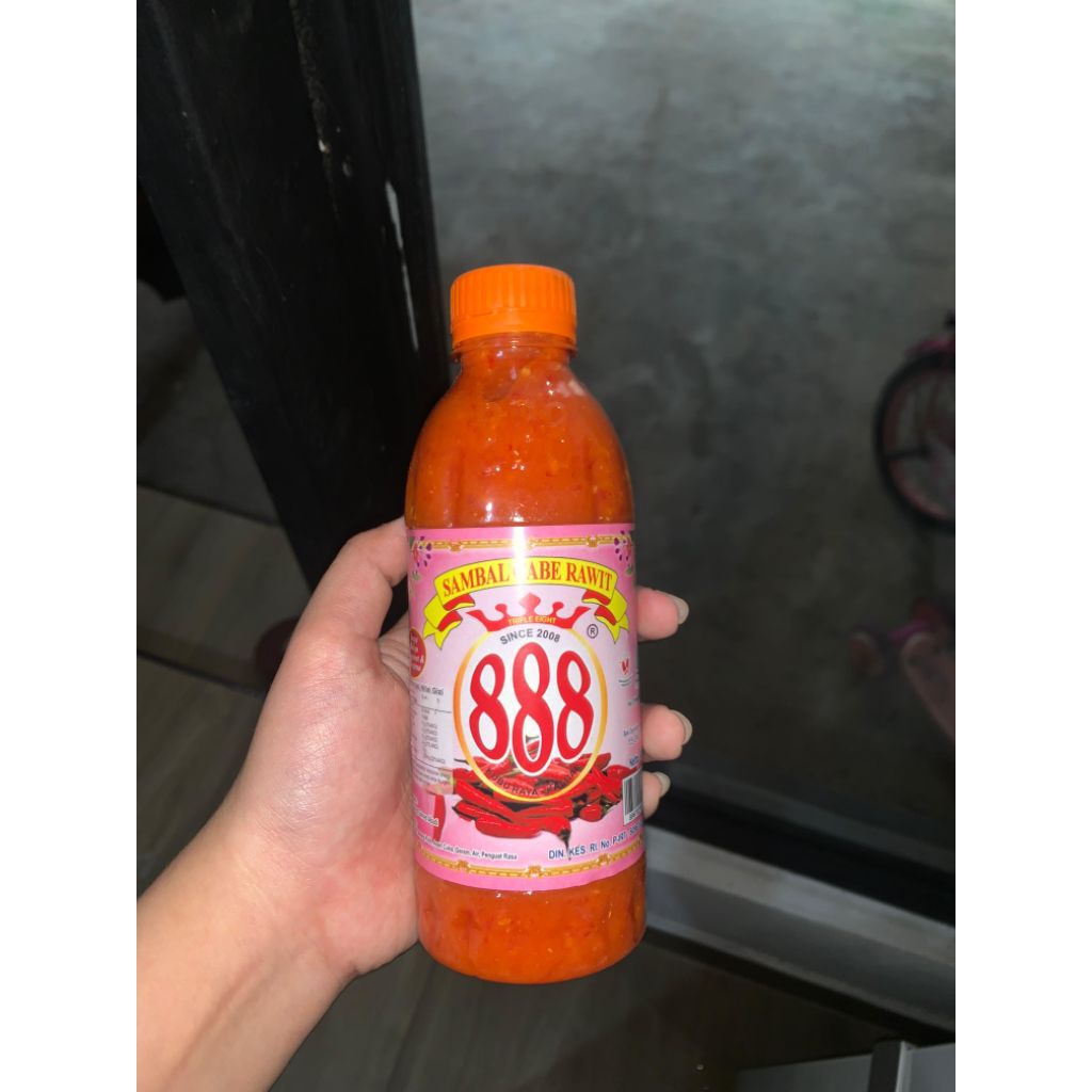 

Sambal Cabe Rawit Cap 888 Khas Pontianak 350ml