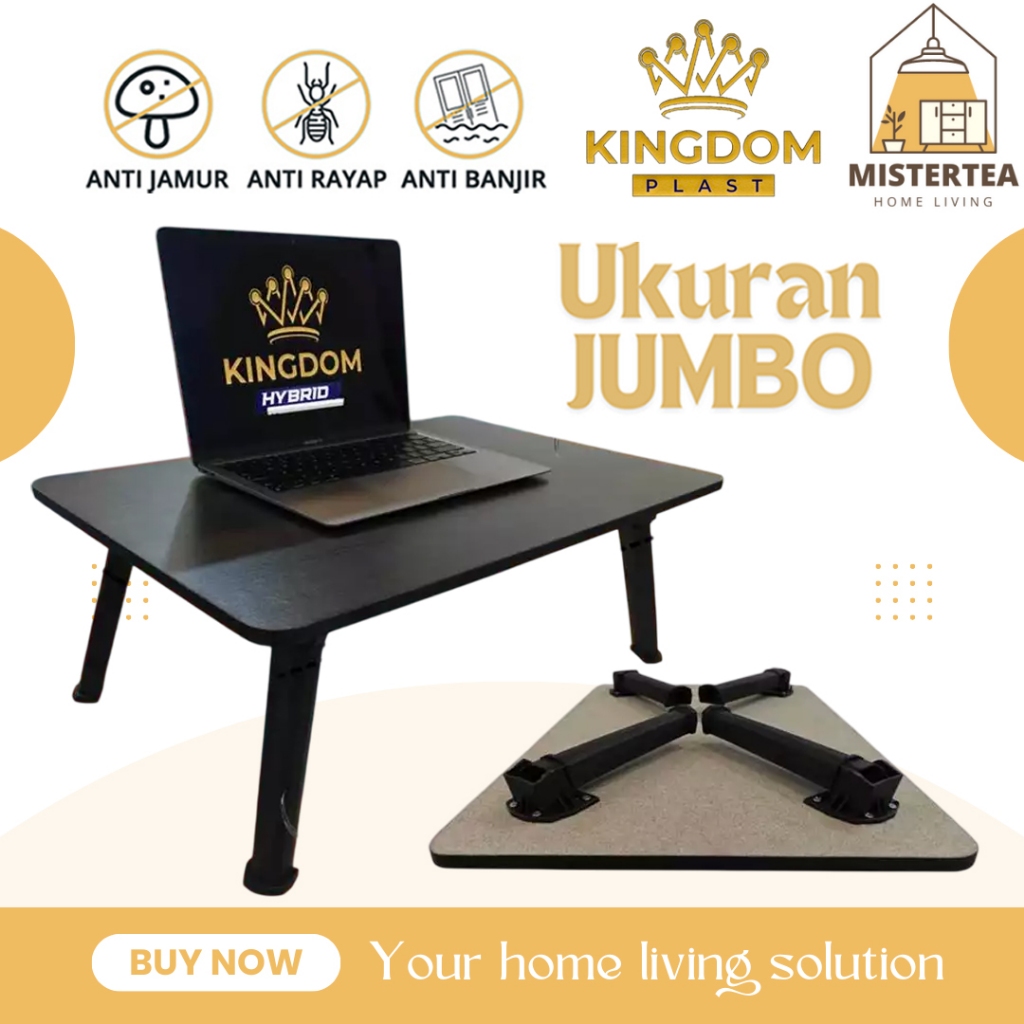 [READY STOCK] KINGDOM PLAST MEJA LIPAT TATAMI / MEJA ANAK / BELAJAR / PLASTIK / WARNA / SEKOLAH / NG