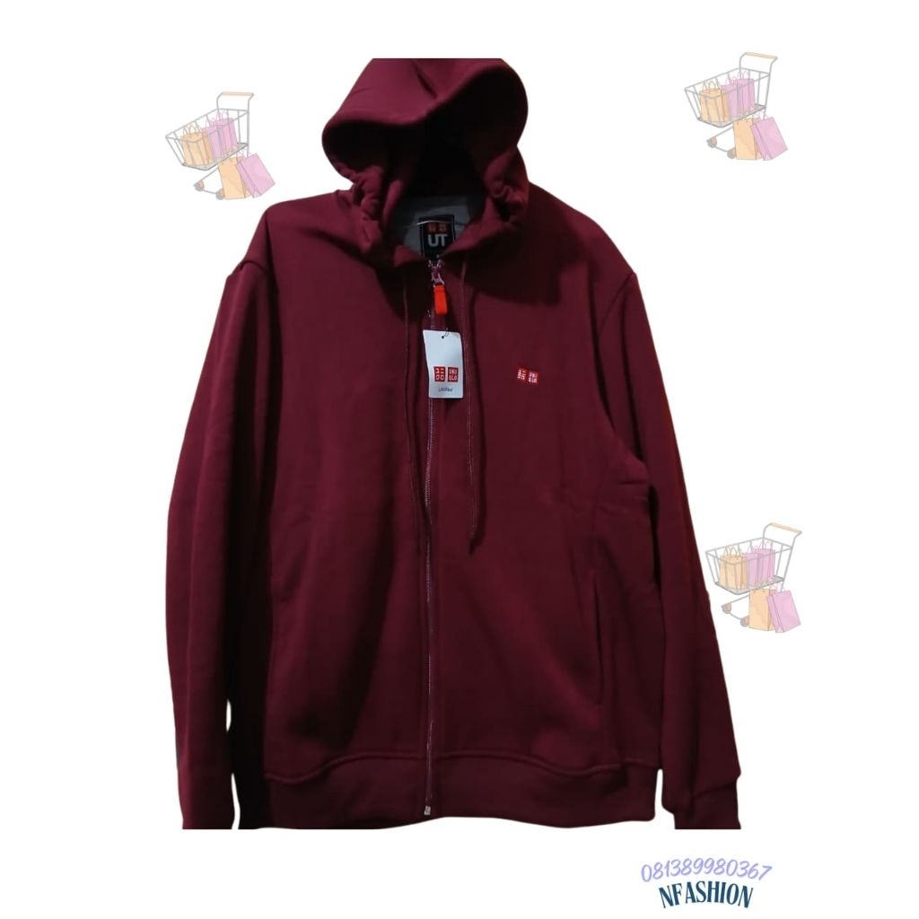Jaket Zipper  Uniqlo